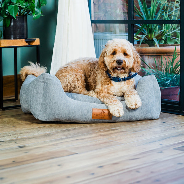 The Ultimate - Eco Friendly Orthopaedic Luxury Dog Bed, Stone Grey